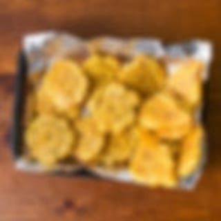 Fried Yellow Plantains (Tostones)